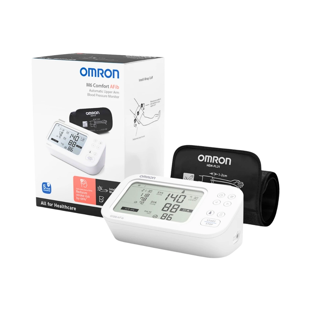 Omron M6 Comfort AFib Arm Blood Pressure Monitor