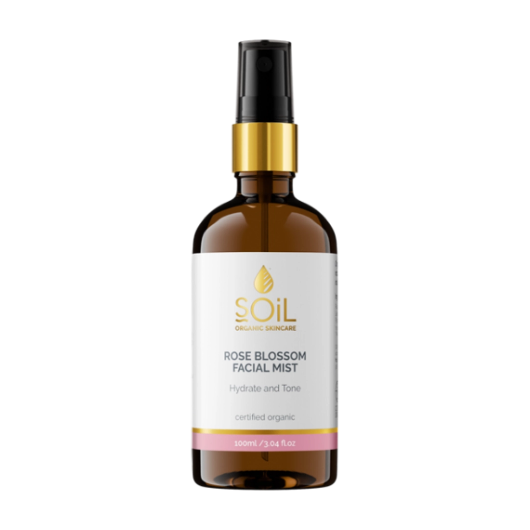 Soil Organic Rose Blossom Facial Mist, 100ml