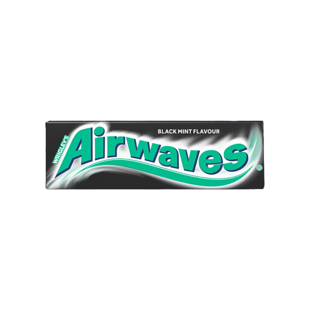 Airwaves Chewing Gum Blackmint, 14g