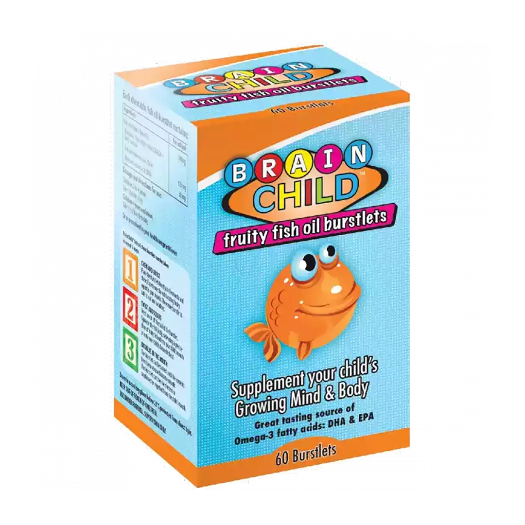 Brainchild Fish Oil Softgels, 60's