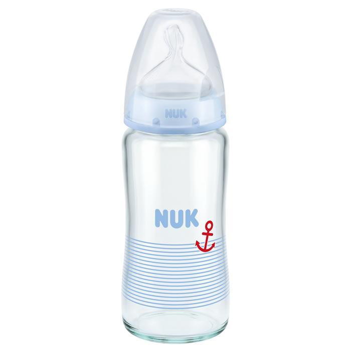 NUK Baby Nuk First Choice 240ml Glass Bottle 6009631454521 105362