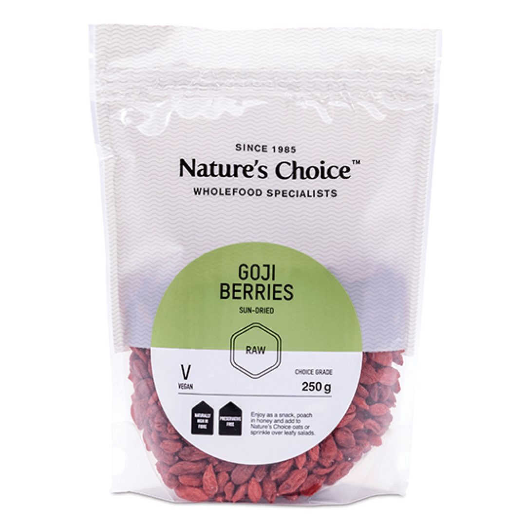 Mopani Pharmacy Health Foods Nature's Choice Goji Berries, 250g 6007732020003 107778
