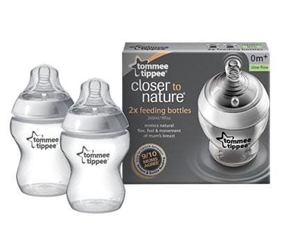 Tommee Tippee Baby Tommee Tippee Bottle 2 pack, 260ml 5010415221124 110150