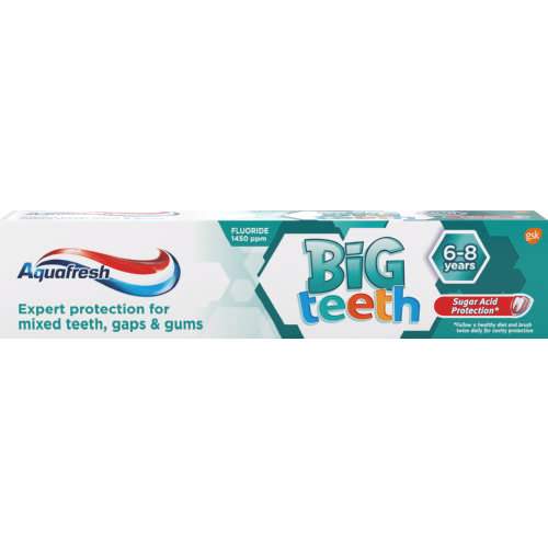 Aquafresh Baby Aquafresh Big Teeth Toothpaste, 50ml 6001076129705 110545