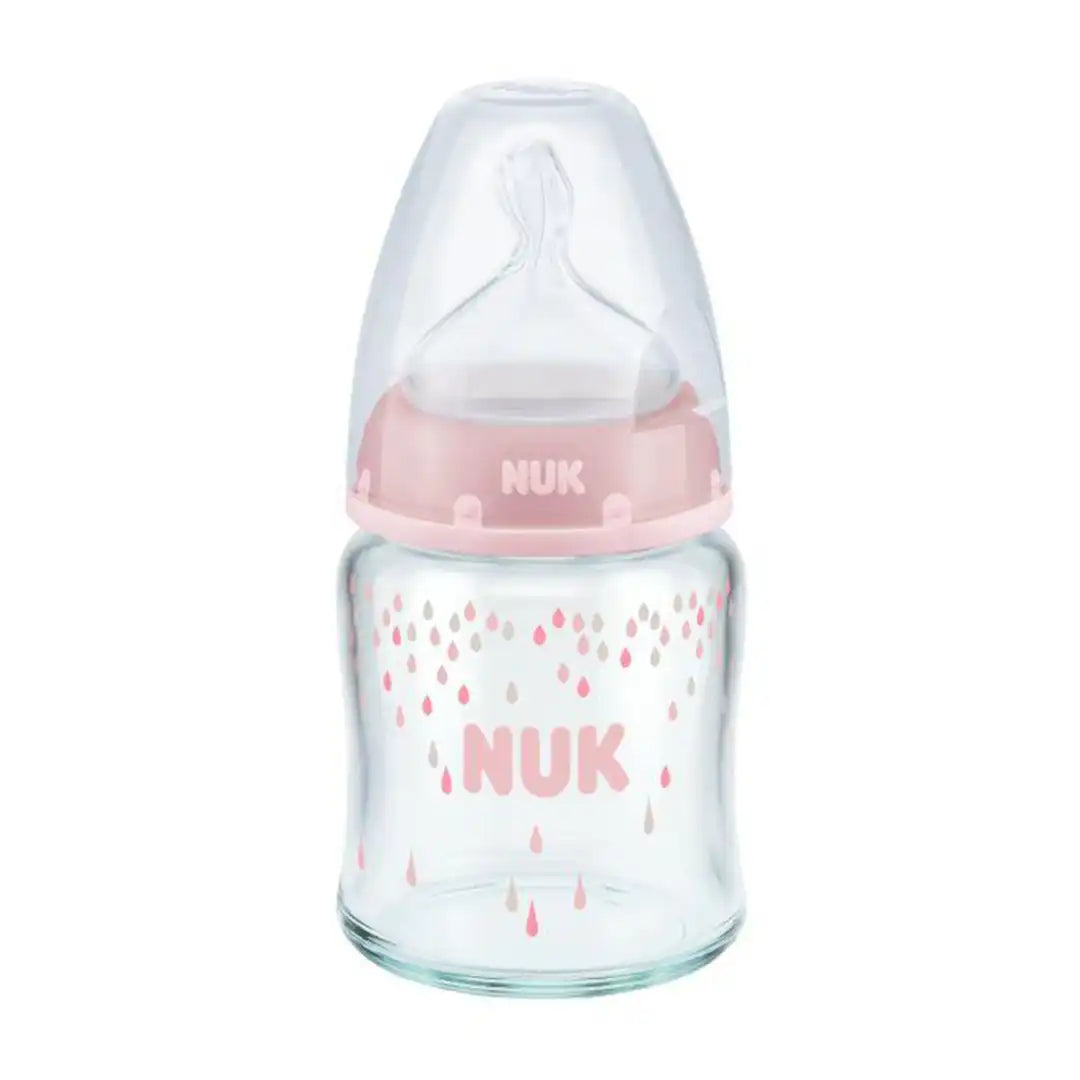 Nuk First Choice Glass Bottle Size 1, 120ml