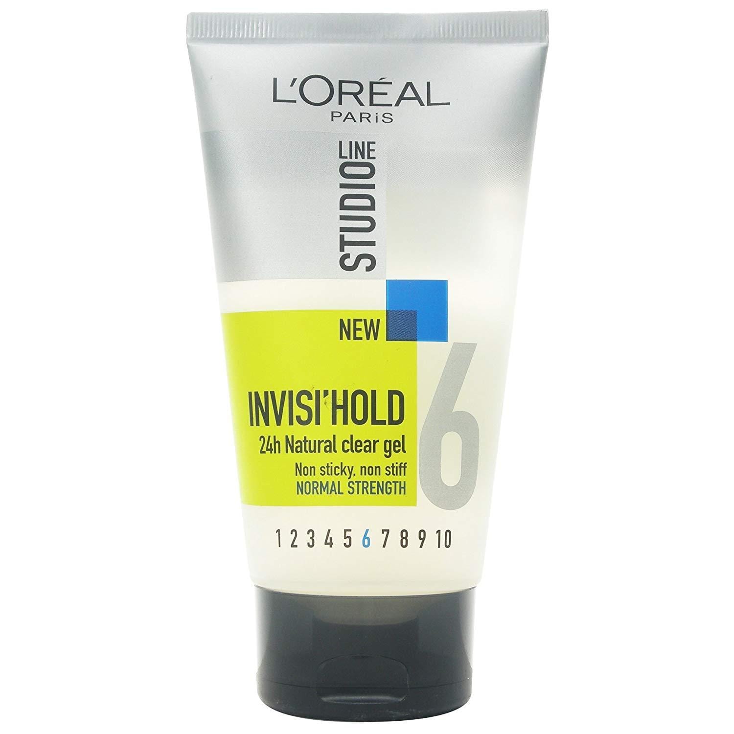 L'Oreal L'Oréal Studio Line Invisi'hold Clear Gel Normal Strength, 150ml 3600521637098 114806