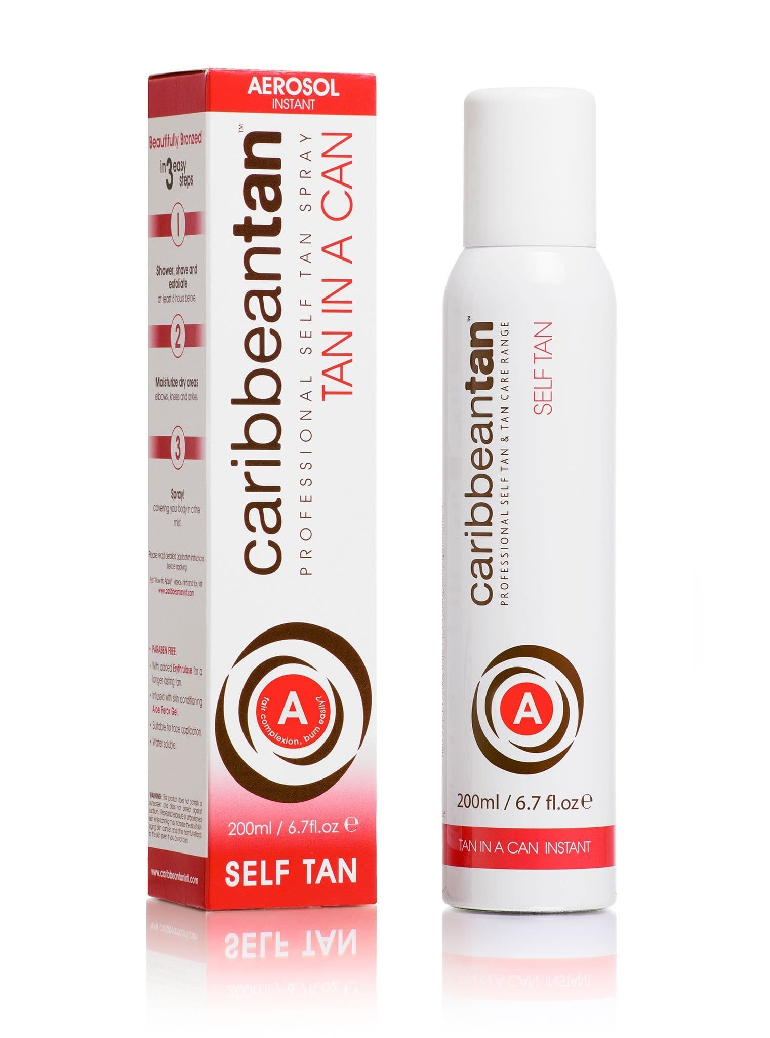 Caribbeantan Toiletries Caribbeantan Self Tan Instant A, 200ml 6009647761033 115429