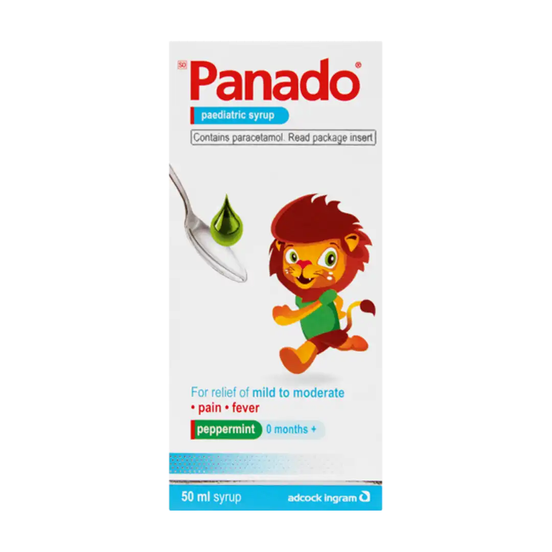 Panado Paediatric Syrup Peppermint, 50ml
