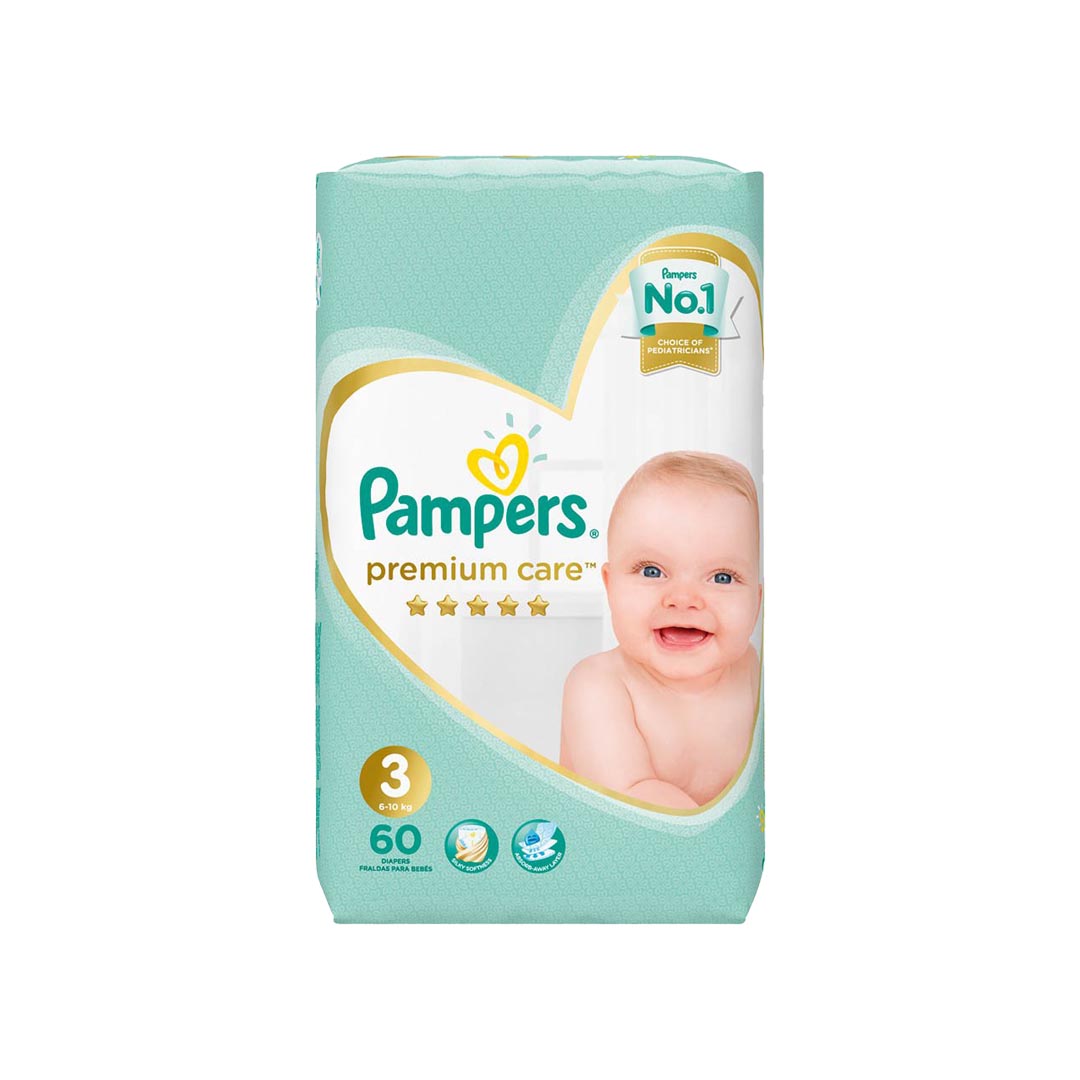 Pampers Premium Care No.3 Midi VP, 60's