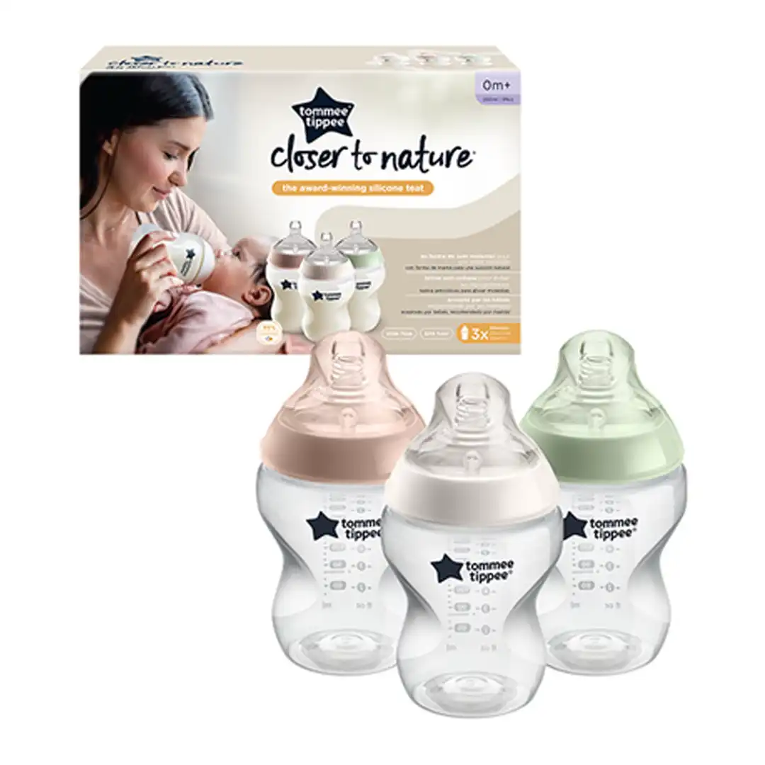 Tommee Tippee 3 Pack, 260ml Bottle