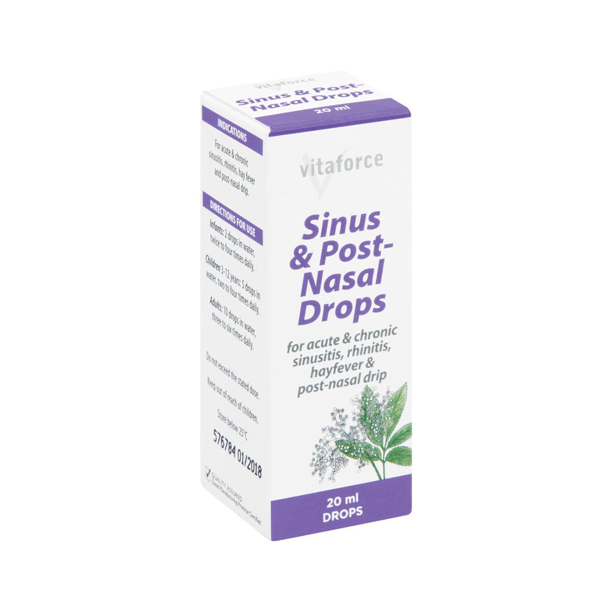 VitaForce Post Nasal Drops, 20ml