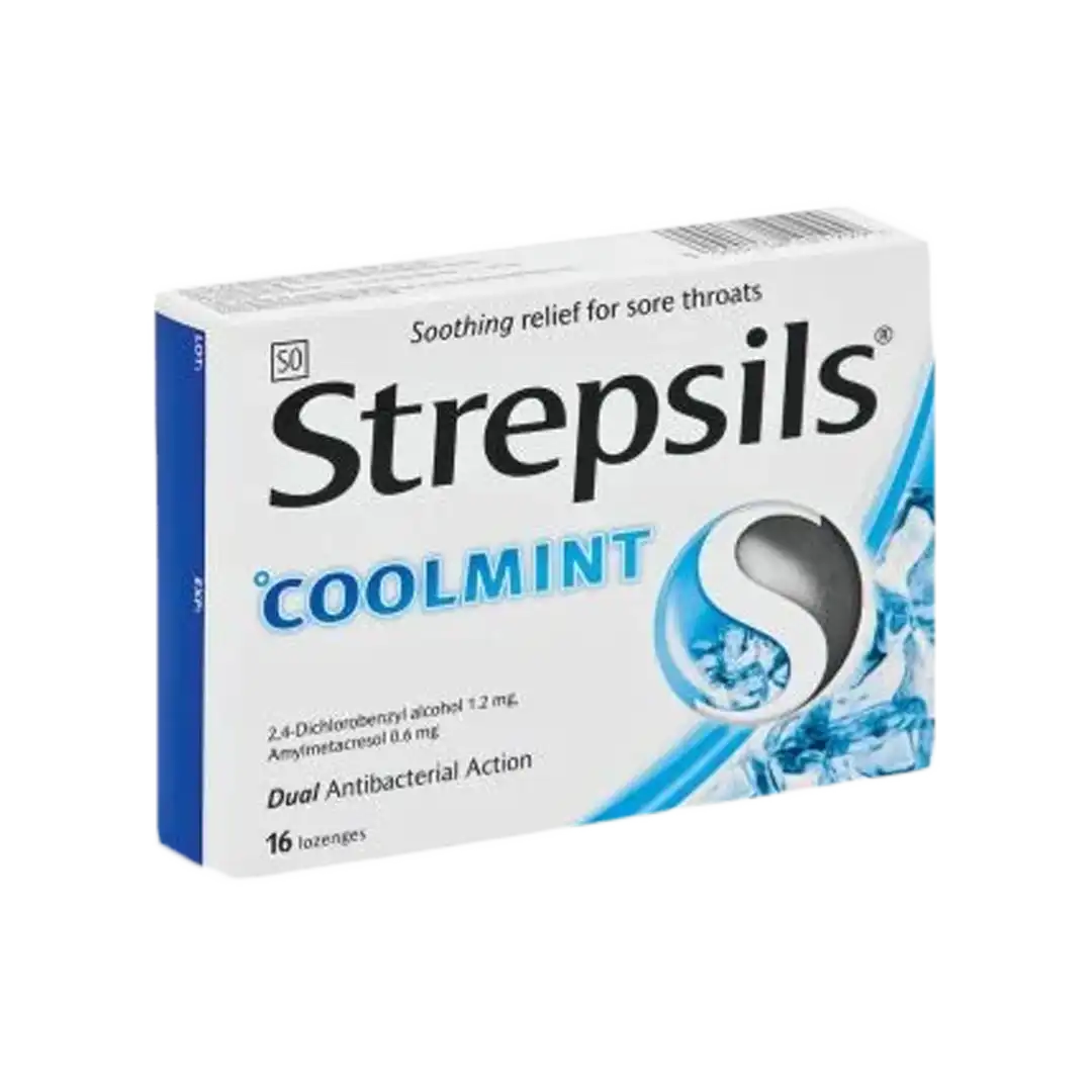 Strepsils Lozenges Coolmint, 16's