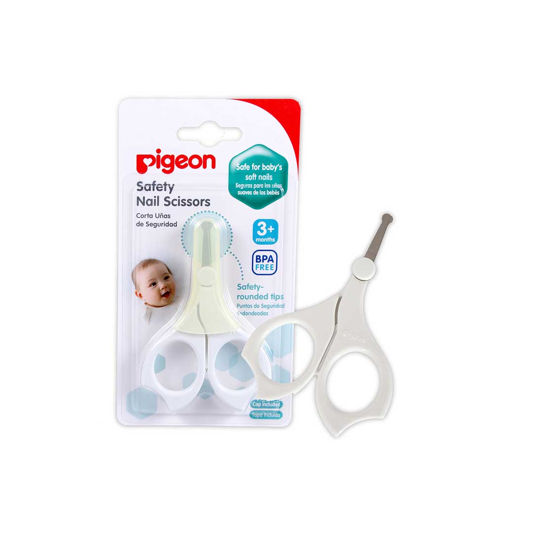 Pigeon K802 Safety Nail Scissors, Infants