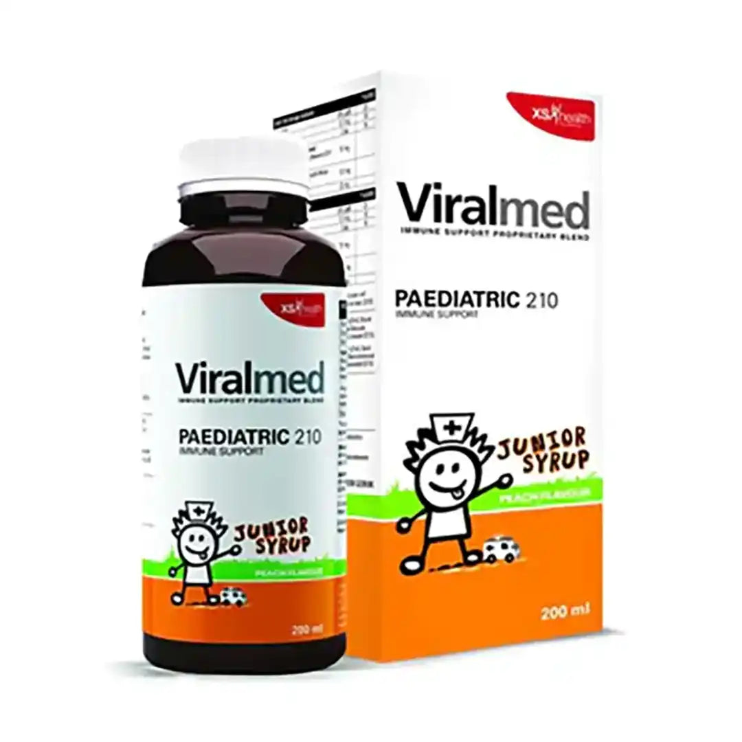 Viralmed Paediatric Syrup Peach, 200ml