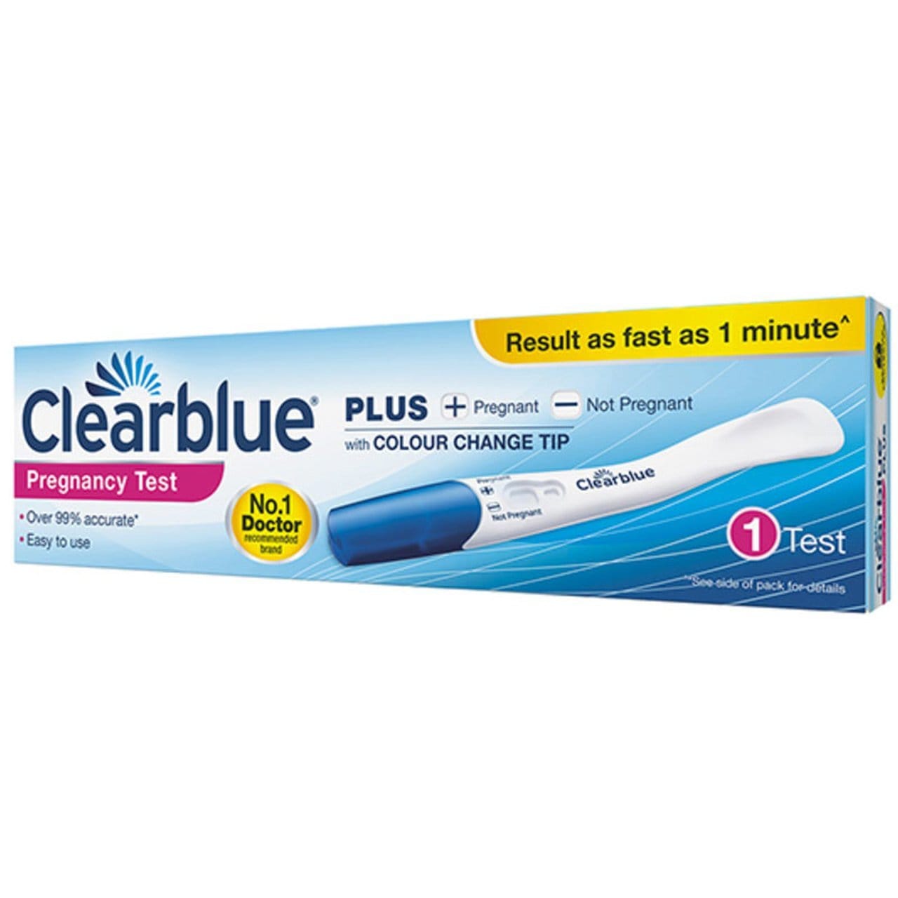Clearblue Health Clearblue Pregnancy Plus Single Test 4084500477520 130974