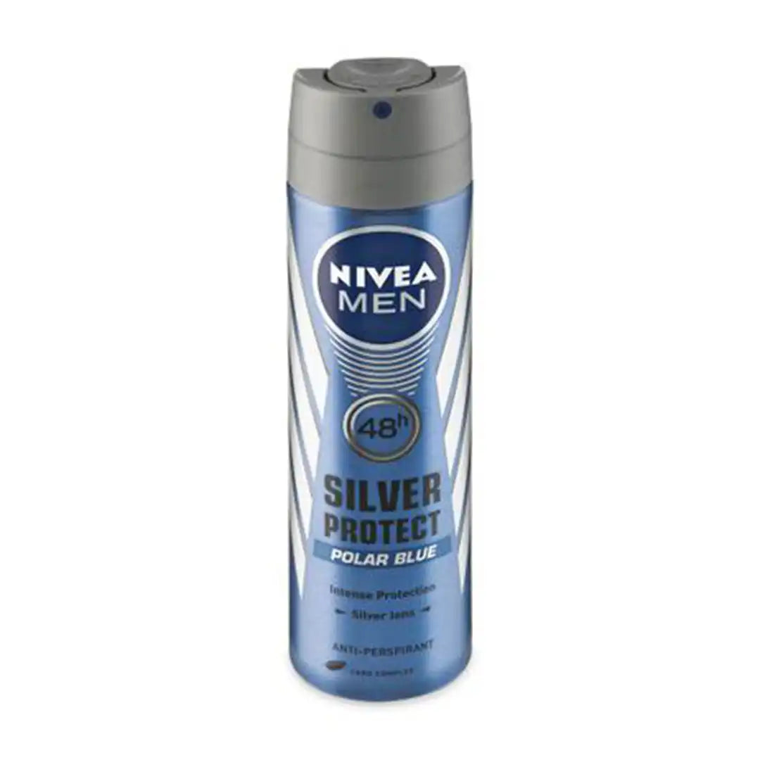 Nive Men Silver Protect Polar Blue Deodorant, 150ml