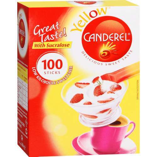 Canderel Health Canderel Yellow Sticks, 100's 7640110703847 134624