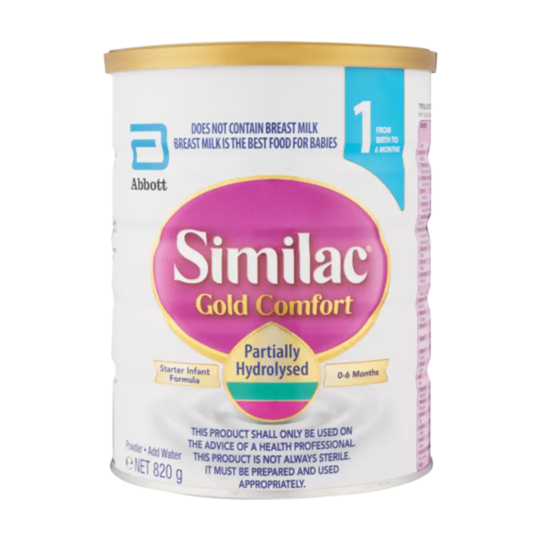 Similac Gold Comfort Stage 1 Infant Formula, 820g