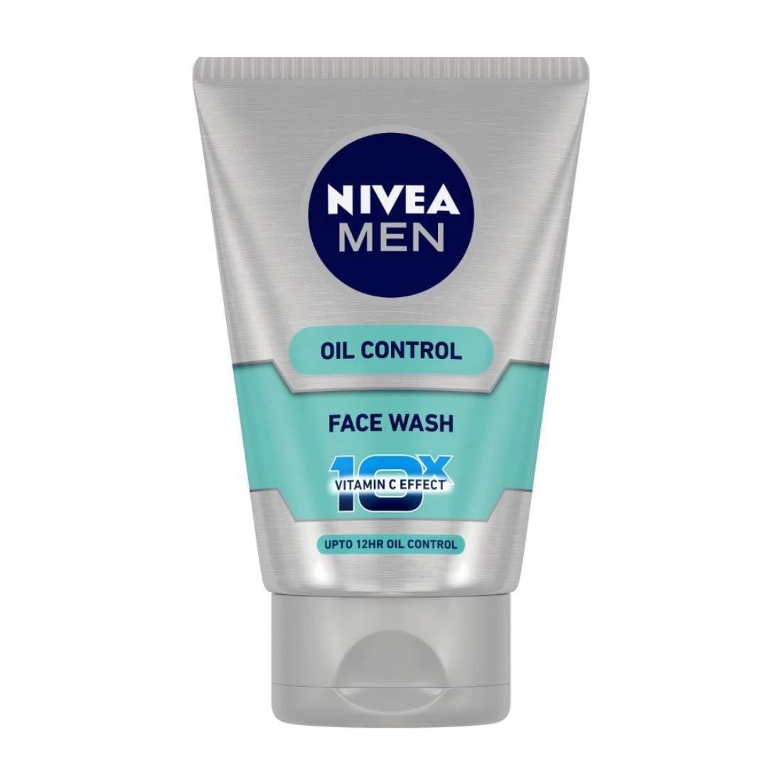 Nivea Toiletries Nivea Men Oil Control Face Wash, 100ml 4005808636518 140103