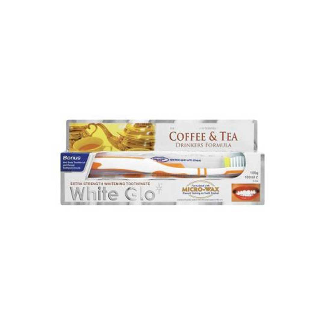 White Glo Toothpaste Tea Coffee, 100ml