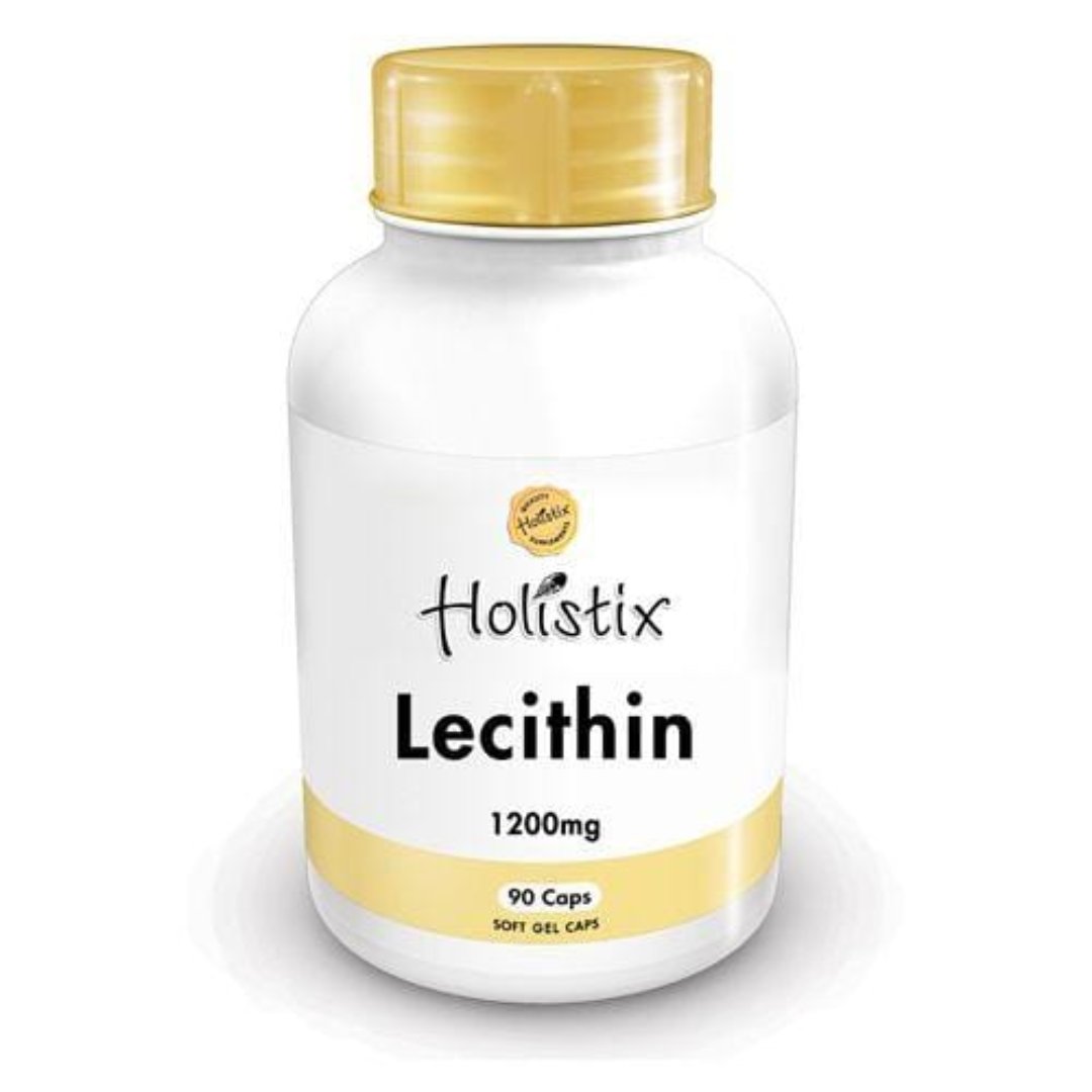 Holistix Vitamins Holistix Lecithin 1200Mg Caps, 90's 6009634873404 142000
