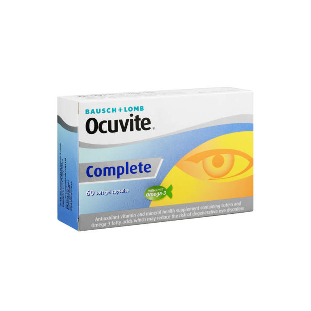 Bausch+Lomb Ocuvite Complete Capsules, 60's