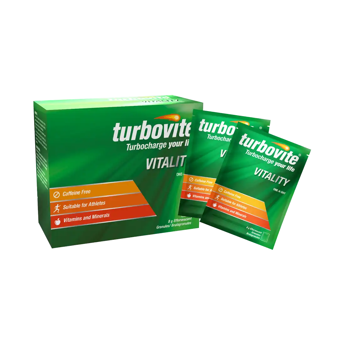 Turbovite Vitality Sachets, 20's
