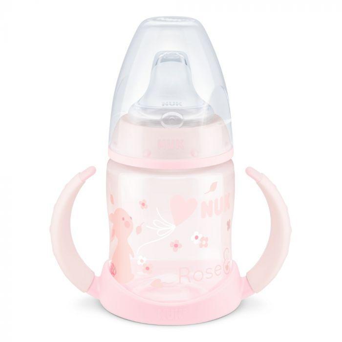 Nuk Baby Nuk First Choice Rose Learner Bottle, 150ml 6009631454286 159528