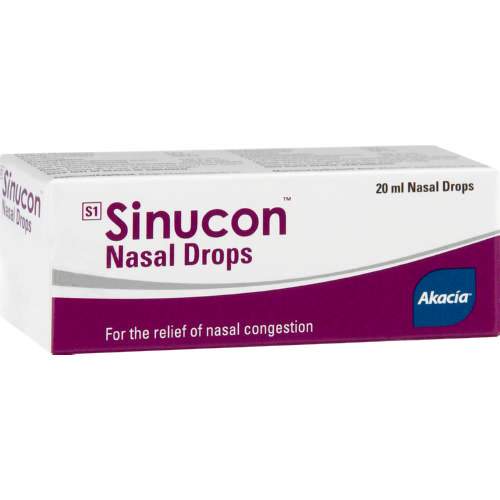 Sinucon Health Sinucon Nasal Drops, 20ml 6006147002703 165214