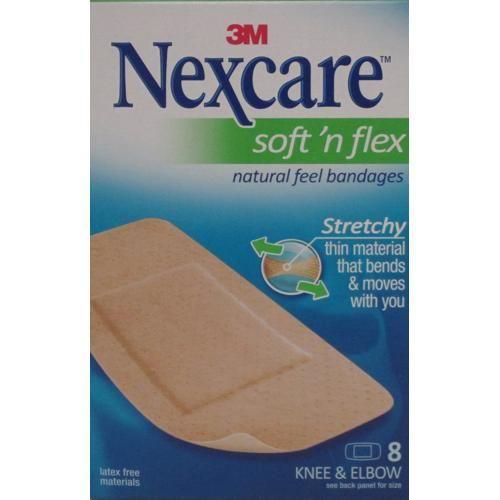 Mopani Pharmacy Health Nexcare Soft/Flex Knee and Elbow 8's 51135813867 167365