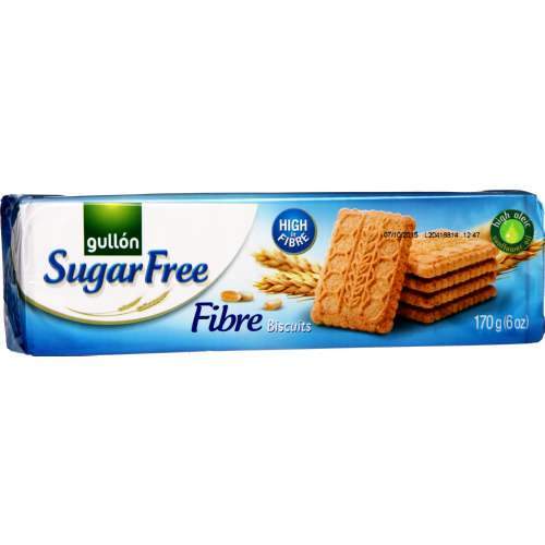 Gullon Health Foods Gullon Wafer Fiber Sugar Free, 170g 8410376039733 169187