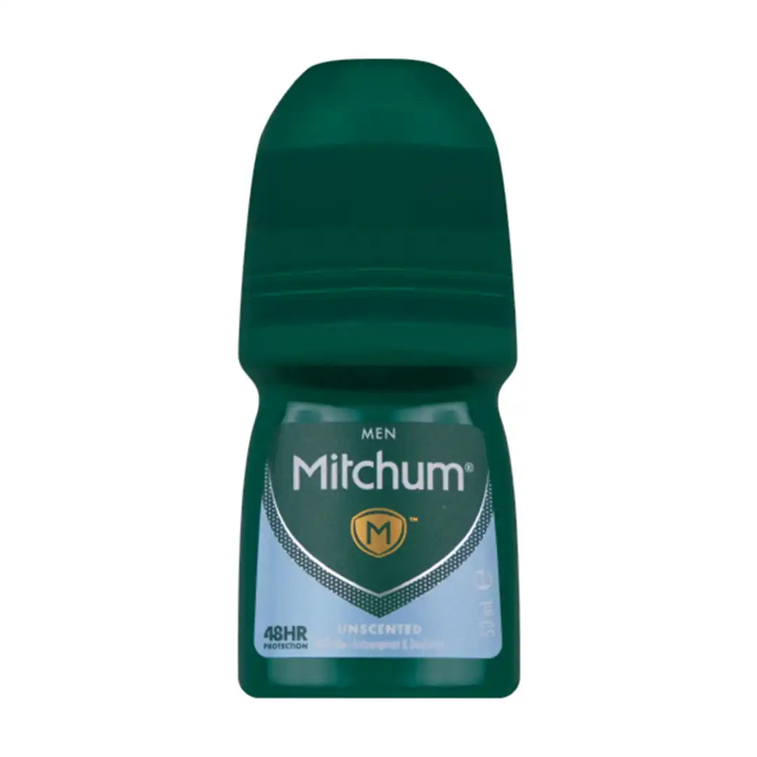 Mitchum Men Roll On Unscented, 50ml