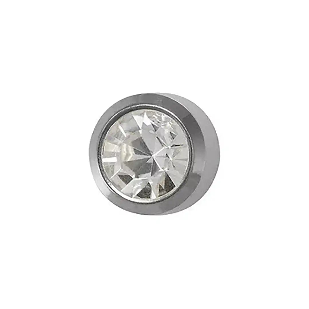Studex April Crystal Sterling Silver, 3mm