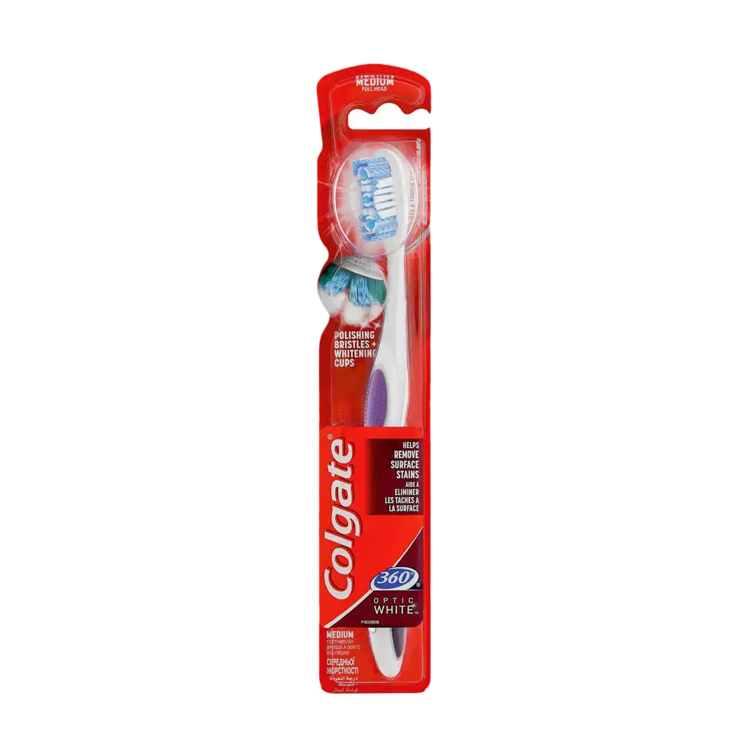 Colgate Toothbrush Optic White Medium