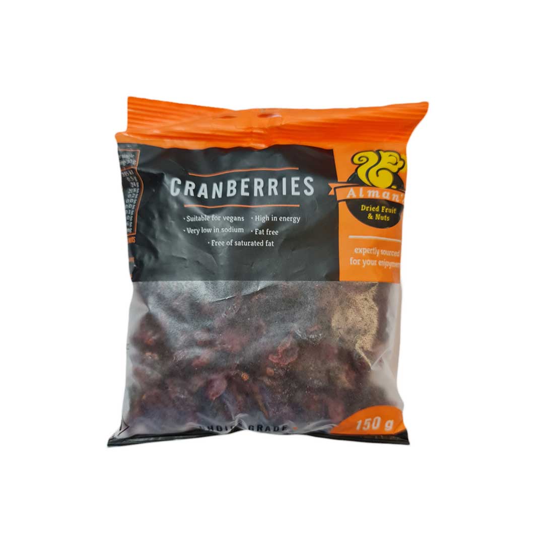 Alman's Cranberries, 150g