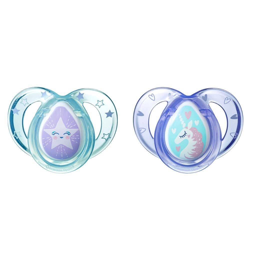 Tommee Tippee Baby Tommee Tippee Anytime Soother Girl, 6-18m 5010415333551 172471