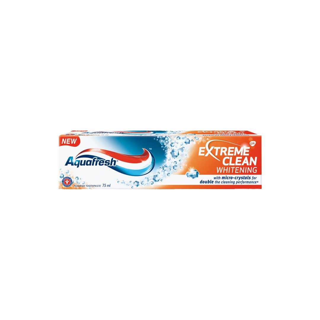 Aquafresh Fluoride Extreme Clean Original Toothpaste, 75ml