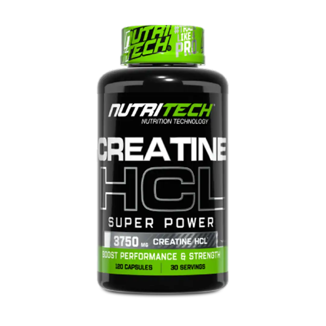 Nutritech Creatine HCL Capsules, 120's