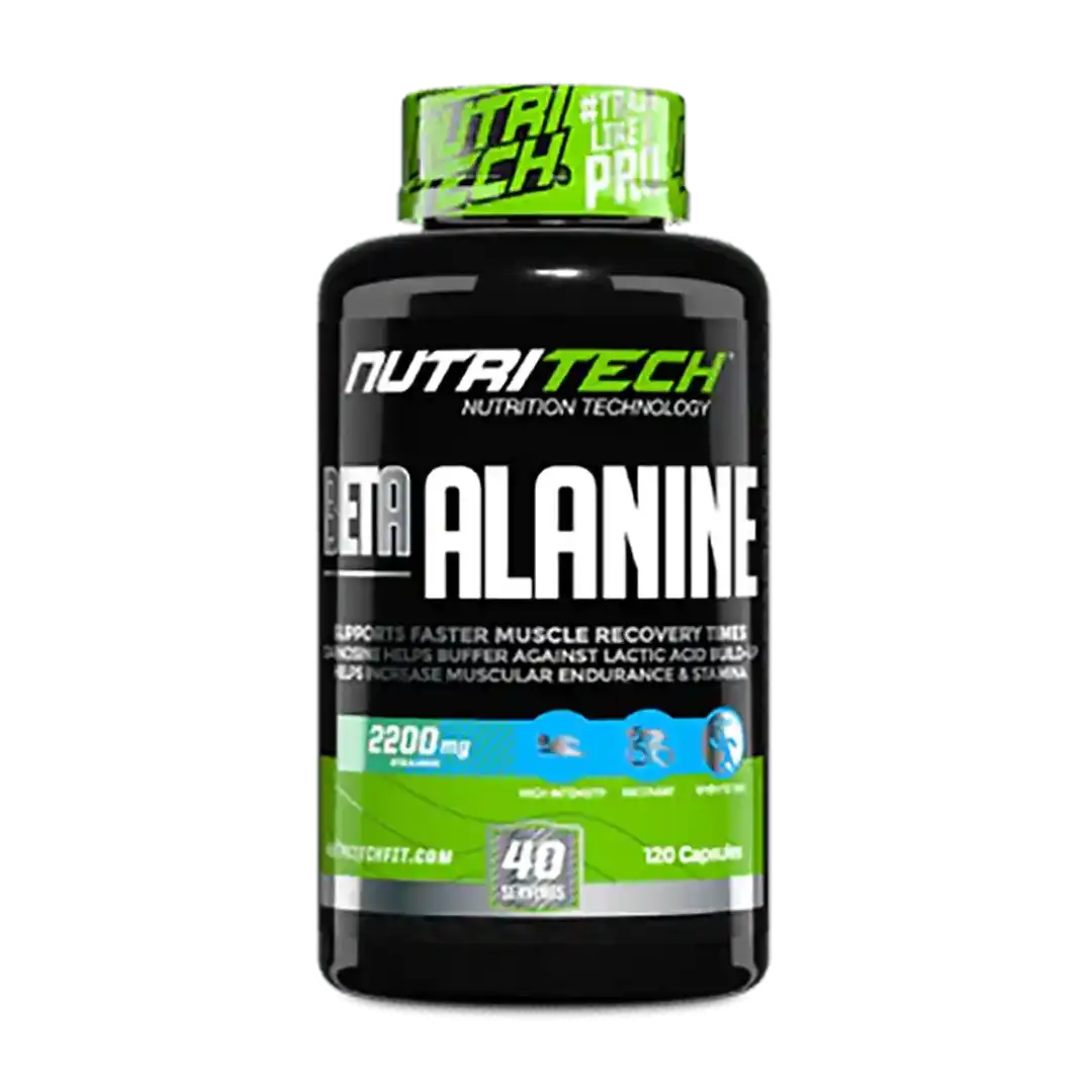 Nutritech Beta Alanine Capsules, 120's
