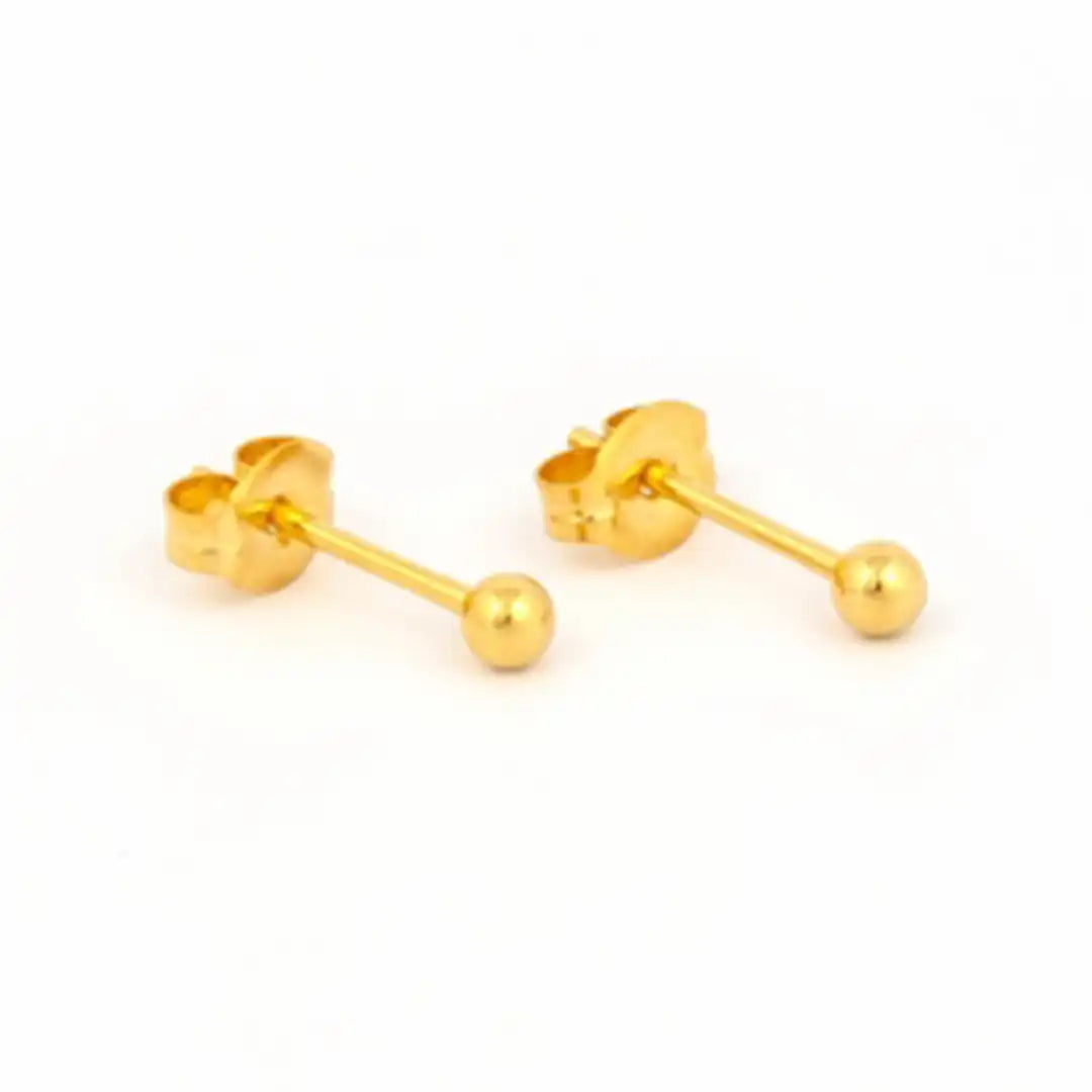 Studex Sensitive Gold Plated Ball, 3mm