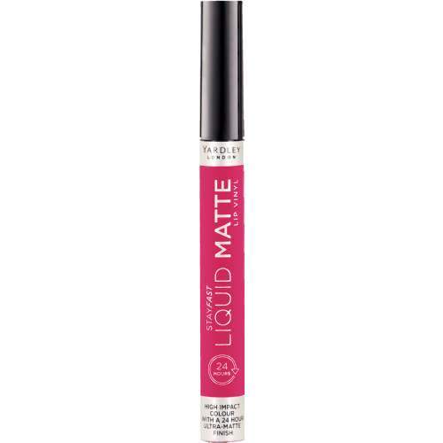Yardley Beauty Yardley Stayfast Liquid Matte Vinyl, Killerpink 6001567225817 180332