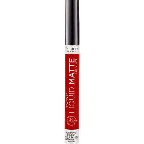 Yardley Beauty Yardley Stayfast Liquid Matte Vinyl, Engine Red 6001567231023 180334