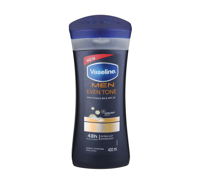 Vaseline Men Even Tone Lotion, 400ml