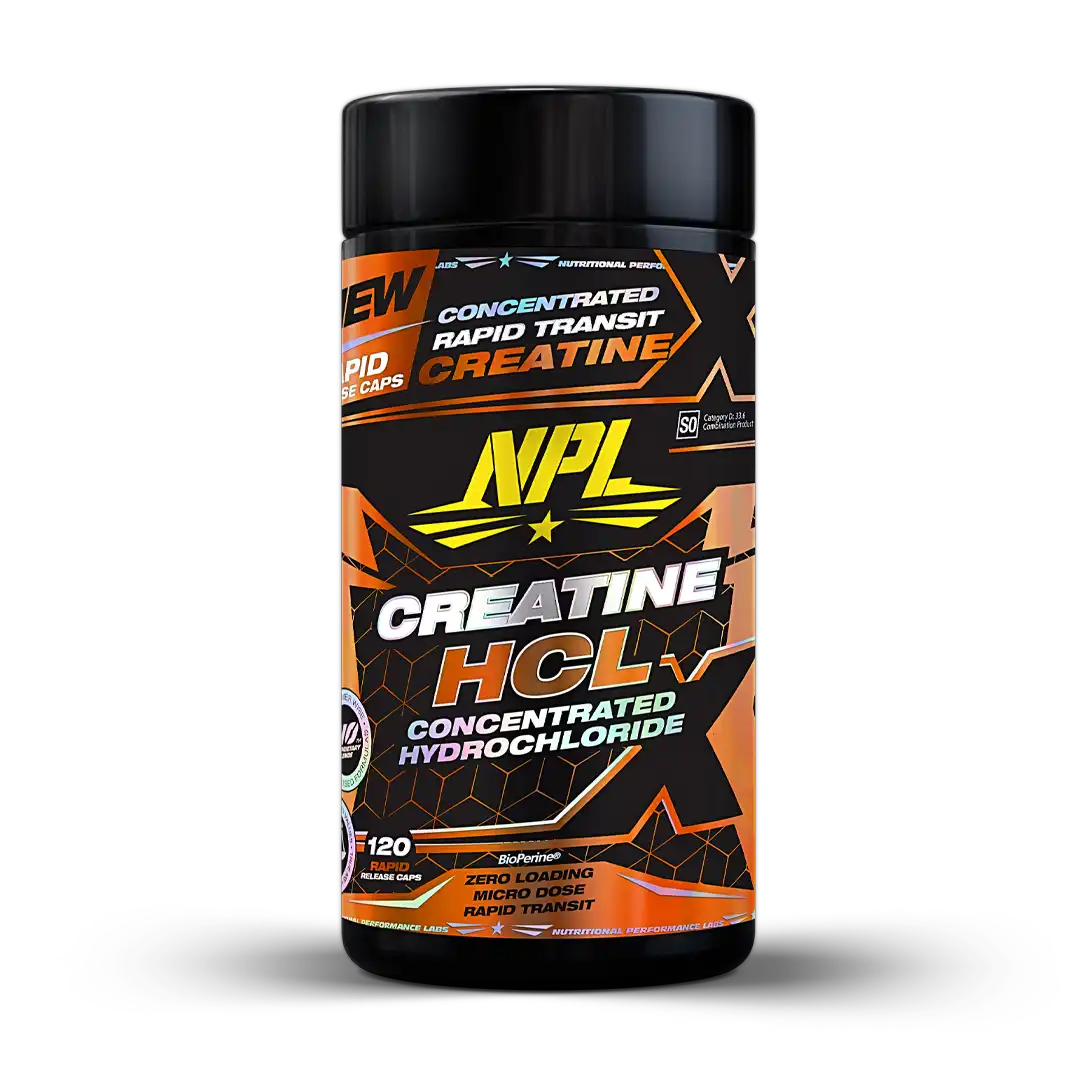 NPL Creatine HCL Capsules, 120's
