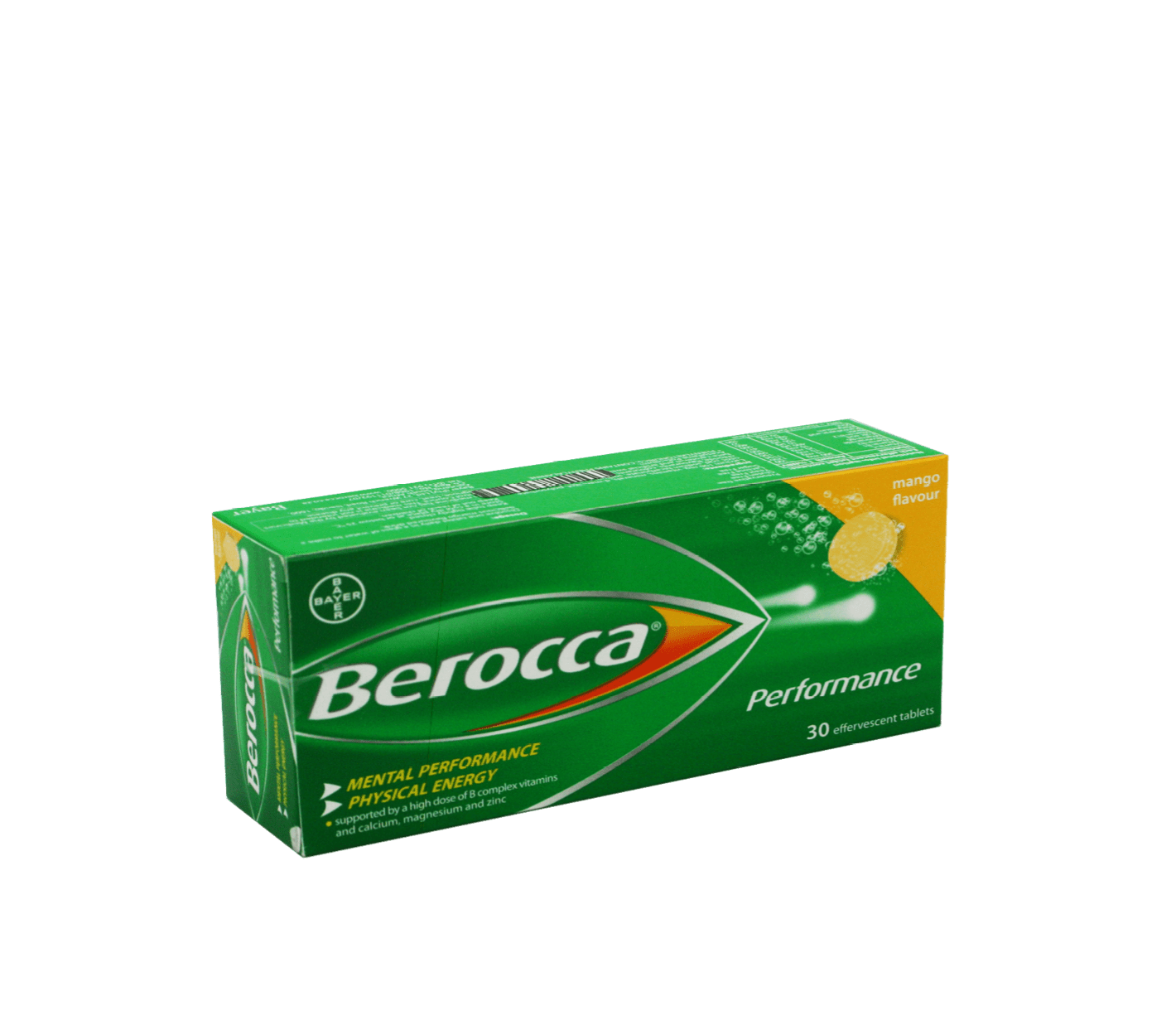 Berocca Vitamins Mango Berocca Various Flavours Eff Tabs, 30's 6009697611913 189140