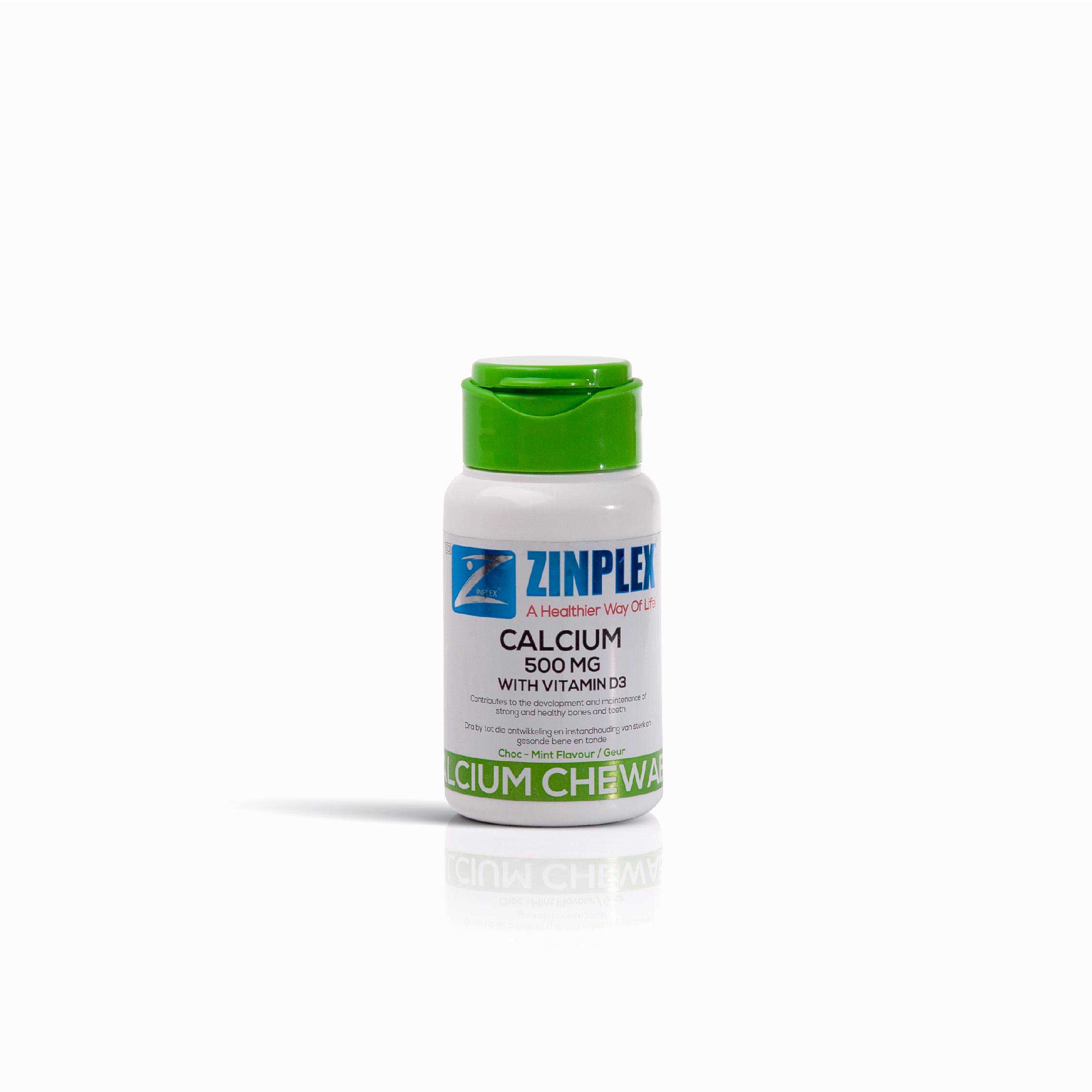 Zinplex Calcium Chewable Tabs, 30's