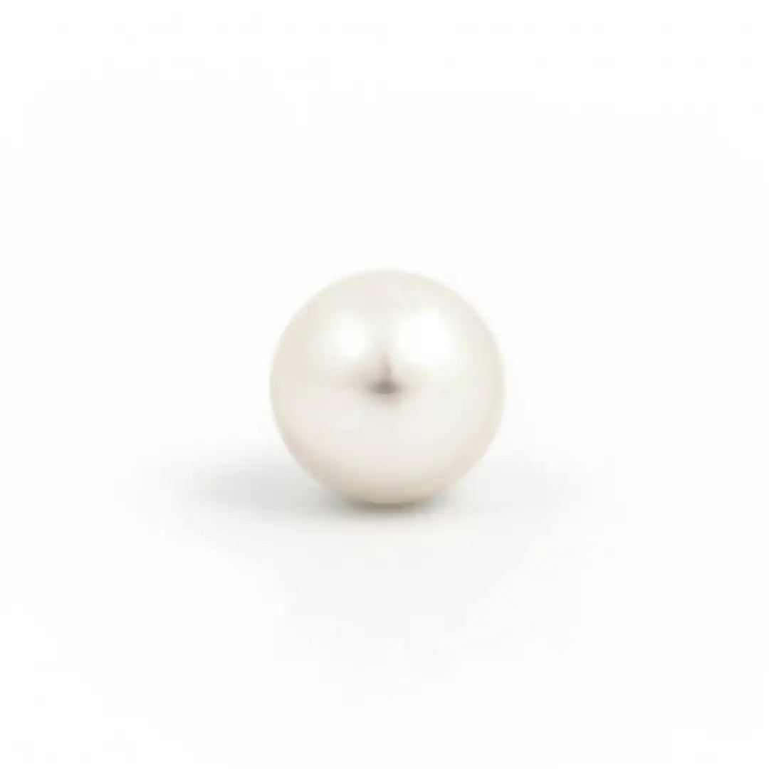 Studex Sensitive Sterling Silver White Pearl, 8mm