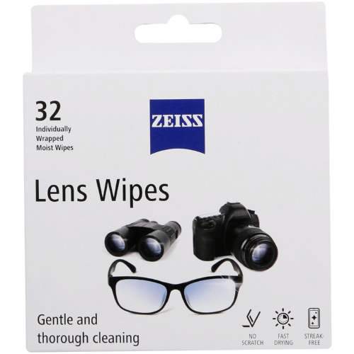 Zeiss Health Zeiss Lens Wipes, 32's 662834500905 199819