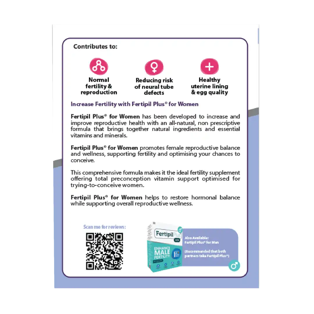 Fertipil Plus Women Capsules, 30's