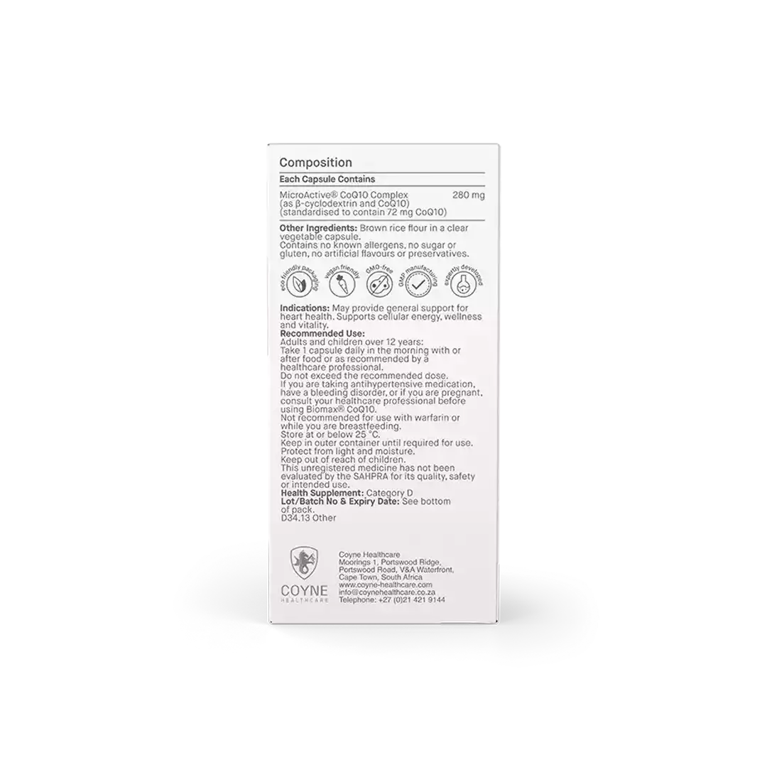 Coyne Healthcare Biomax Coq10 Capsules, 30's